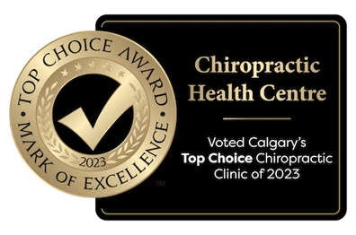 Chiropractic Calgary AB Top Choice Badge